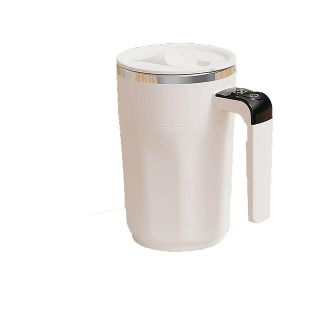 Self Stirring Coffee Mug Stir Coffee Mug Portable Mixing Mug Automatic Stirring Coffee Cups For Coffee Milk Coffee Mugs with Writing Cups Clear Glass Drinking Cups Small Ceramic Cups Bulk Walk on Air