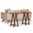 thumbnail image 4 of Simpli Home Sawhorse Console Table in Distressed Gray, 4 of 12