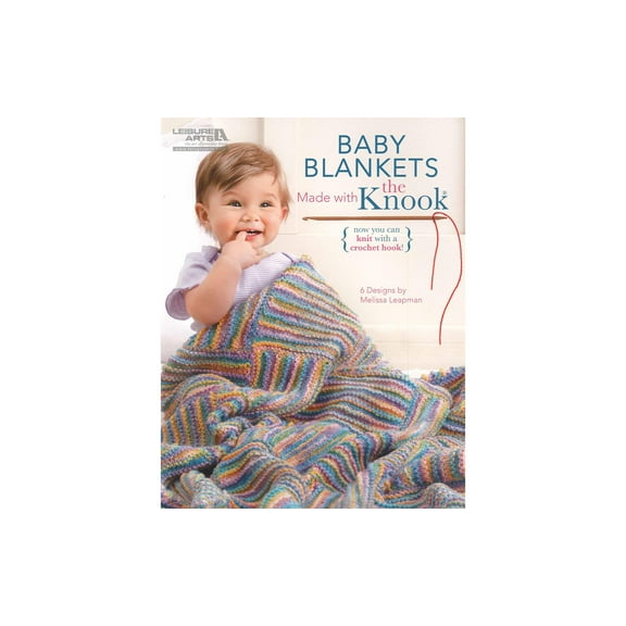 Leisure Arts Baby Blankets Made W/Knook Knit Book, Knitting Books, Knitting Pattern Books, How To Knit, Patterns, Book, Books And Patterns