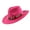 Rose red, variant on Vintage Jazzy Hat Adult Stage Show Hat Beaded Belt Dancing Hat Ethnic Fedoras