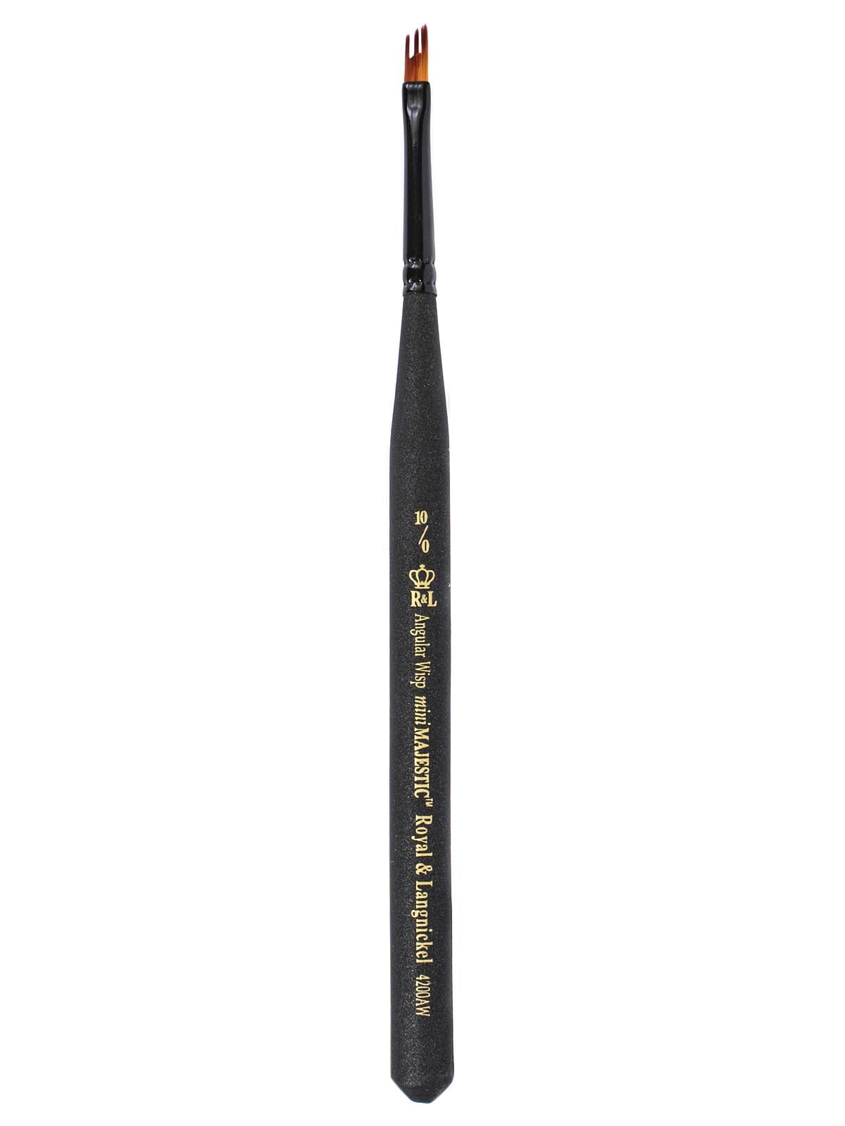 Series 4200 Mini-Majestic Brushes 10/0, angular shader (pack of 6)