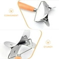 thumbnail image 6 of WRISTBIQUE Dumplings Wrappers Dumpling Wrapper Cutter Stainless Steel and Wood 2Pack, 6 of 10