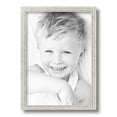 thumbnail image 2 of ArtToFrames 10" x 14" Bright Silver Picture Frame, 10x14 inch Silver Wood Poster Frame (WOM-4752), 2 of 8