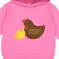 thumbnail image 3 of Inktastic Hen and Chick Farm Animals Toddler Hoodie, 3 of 4