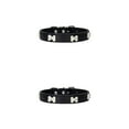 thumbnail image 4 of Youkk Stylish PU Cat Collar With Adjustable Buckles And Durable Multiple Sizes Available Dogs Collars black 1.5*37cm 2Set, 4 of 6