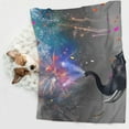 thumbnail image 6 of Pofeuu Elephant Fireworks Celebration Print Puppy Blanket,Dog Blankets,Pet Blanket Cozy Cat Blankets for Indoor Cats, Fuzzy Pet Blanket for Kitten Doggy Dog Blankets-Large, 6 of 8