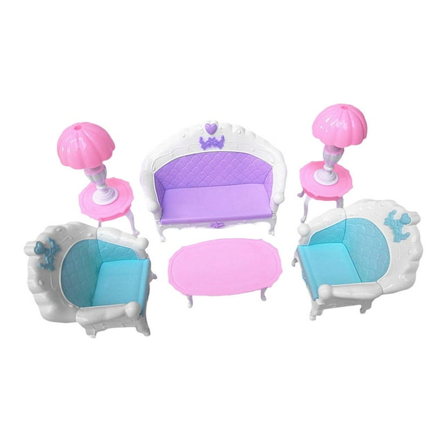 Muebles para Muñecas, Mini Juguete de Imitación, Muebles para Casa de Muñecas, Juguetes para Adorno de Muñecas Hugo cama de muñeca
