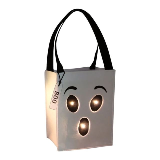 HUASHENG Halloween Bag Candy Bag: A Must For Decoration Funny Pattern Design Portable And Practical Full Of Festive Atmosphere Sugar Artifact