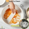 thumbnail image 5 of 23 Pcs Nonstick Cookware Set with 4 Detachable Handles, Ceramic Non Toxic, Induction Safe, Dishwasher Oven Cookware White, 5 of 5