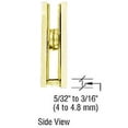 thumbnail image 3 of CRL M0638BR Brass Monaco Series Fixed Panel U-Clamp, 3 of 5