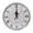 Silver, variant on LQCrafK 5.2 Inch (130 mm) Silver Quartz Clock Insert with Roman Numeral and Quartz Movement