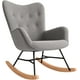 thumbnail image 1 of Silla Mecedora Bluelander para Adulto, Gris, 1 of 5