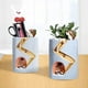 thumbnail image 4 of Segreto Plantas Creativas Macetas Macetas con Cepillo Adornos para Plantas Suculentas Maceta Decorada Escritorio, Jardín, Sala de Estar con Dulce Familia de Erizos La moriposa Store, 4 of 7