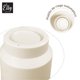 thumbnail image 4 of Maceta 30cm Moderna Minimalista Interior Exterior con Plato beige Elly Decor MCA01WH-30CMCPLT, 4 of 7