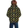 thumbnail image 2 of KLL Unisex Kids Boys Girls Hooded Pocket Pullover Hoodies-Pineapple, 2 of 6