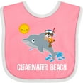 thumbnail image 3 of Inktastic Clearwater Beach Florida Vacation Boys or Girls Baby Bib, 3 of 4