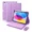 LightPurple, variant on GEAK for iPad A16 11th 10th Generation Case with Keyboard & Mouse, Backlit Wireless Detachable Keyboard Glitter Folio Cover with Pencil Holder for iPad 11th Gen (A16) 11 inch & 10th Gen 10.9 inch