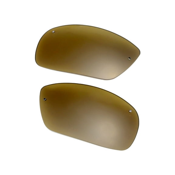 Walleva Brown Mr.Shield Polarized Replacement Lenses for Ray-Ban RB3183 63mm Sunglasses