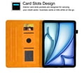 thumbnail image 5 of GSFY Case for 2024 iPad Air 11 Inch 6th Gen (M2), Smart PU Leather Wallet Stand Protective Shell Auto Sleep Wake for iPad Air 11 6th/ iPad Air 10.9 4th &5th/ iPad Pro 11 (2018-2022), Orange TREE, 5 of 8