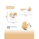 thumbnail image 2 of Peluche De Canino Súper Suave Perrito Acostado, 2 of 5