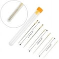 thumbnail image 2 of Set of 16 Bookbinding Tools, SourceTon Bone Folder Creaser Waxed Linen Thread Wood Handle Awl Large-eye Needles for Handmade DIY Bookbinding Crafts and Sewing Supplies, 2 of 9