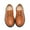 brown, variant on DADAWEN Toddler Boys Oxford Dress Shoes Synthetic Leather Lace Up Brown Loafer Flats for 3 Little Kid