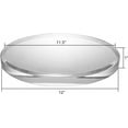 thumbnail image 2 of CiaoHER 1in Thickness Beveled Acrylic Disc Display Block Clear Polished Round Pedestal Stand Riser (1pack 12'' disc), 2 of 4