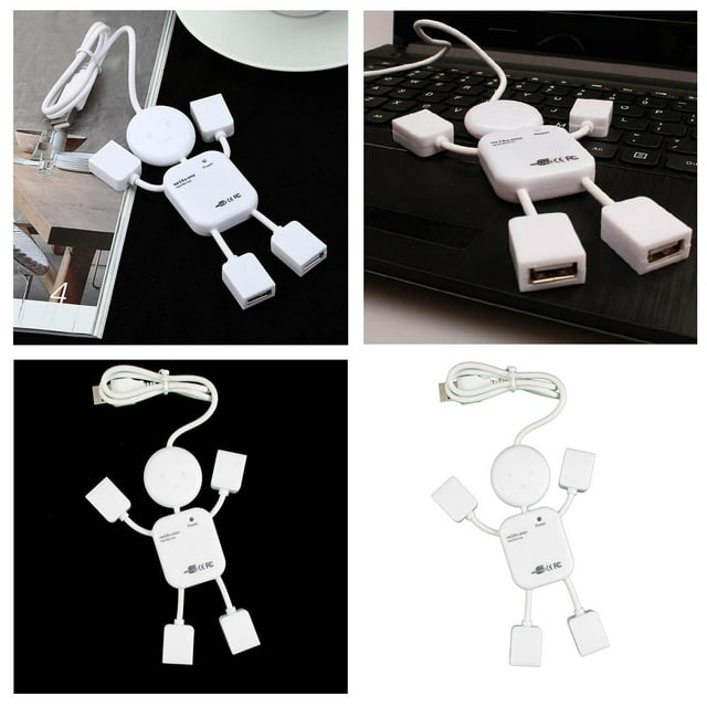 WIFKLSIIPG Computer One Point Four USB Expansion Port Splitter Multi Function Hub Computer Accessories