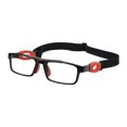thumbnail image 2 of Gafas de baloncesto Shamjiam Anticolisión Antivaho Rojo, 2 of 5