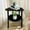 ZZ Black, variant on Zhi Four-Leaf Movable Side Table Household Small Coffee Table for Living Room Snack Storage Cloud Shelf Multifunctional Sofa Side Table