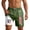 Army Green@GC@, variant on 4Th Of July Mens Swim Trunks With Mesh Liner Patriotic Usa Flag Graphic Board Shorts for Men Elastic Waist Drawstring Independence Day American Summer Beach Swim Shorts