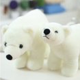 thumbnail image 2 of 20/25/35/45cm Super Lovely Polar Bear Family Stuffed Plush Placating Toy Pure White Bear Soft Fabric Doll Gift for Children, 2 of 4