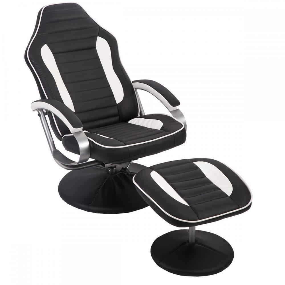 Comfortable PU Recliner Chair Relax Racing Chair Gaming Chair W