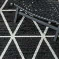 thumbnail image 6 of SAFAVIEH Adirondack Darien Geometric Area Rug, Black/Ivory, 9' x 12', 6 of 7