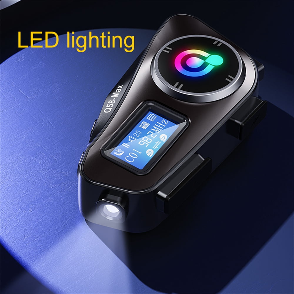 Q58MAX Motorcycle Intercom Helmets Earphone Motos Riders Wireless Bluetooth Headset Interaction-Voice Music Sharing Headsets