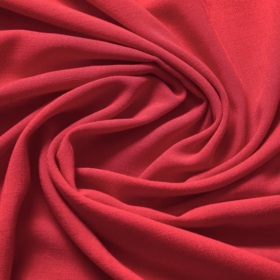 Zelouf Dakota Rayon Linen , Sewing, DIY, Crafts Fabric by the Yard, 349 Burgundy, 3 Yard