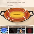 thumbnail image 4 of Multi-Function Medical Stone Grill Pan Non-Stick Pan, Korean BBQ Grill Pan With Anti Scalding Handle, Cast Iron Round Griddle Pan For Indoor Or Outdoor Grilling, 4 of 7