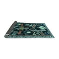 thumbnail image 2 of Ahgly Company Indoor Rectangle Animal Light Blue Traditional Area Rugs, 2' x 4', 2 of 4