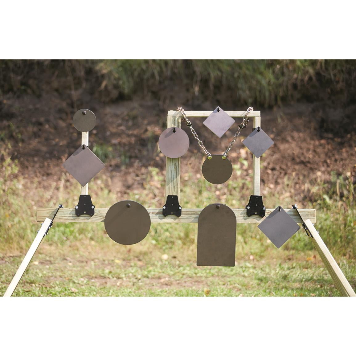 CTS AR500 Hardened Steel Plate Shooting Target, 1/2" Thick 10X10