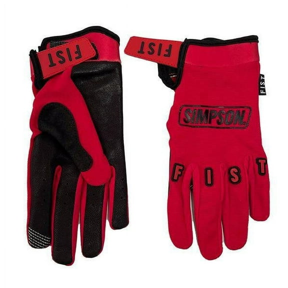 Simpson Motorcycle SFG052X FIST Motorcycle Gloves Fury 2XL