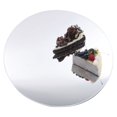 thumbnail image 3 of Cal Mil 414-16 16 in. Round Mirror Tray - Silver, 3 of 3