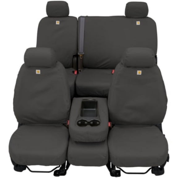Covercraft 14-21 Toyota Tundra Carhartt SeatSaver Custom Second Row Seat Covers - Gravel