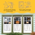 thumbnail image 4 of Big Dot of Happiness Vintage Halloween Window Clings, Reusable Holiday Window Sticker Decorations, Black Cat Pumpkin and Ghost Decals, Retro Halloween Static Clings for Kids Party or Fall Home Decor, 4 of 6