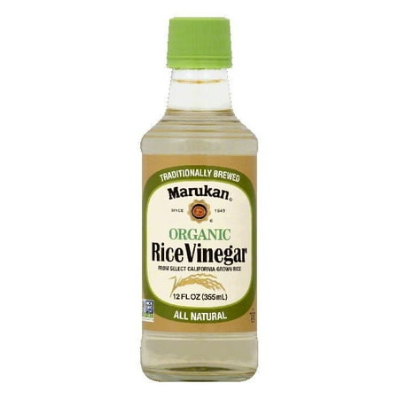 (2 Pack) Marukan Rice Vinegar, 12 oz (Best Rice Wine Vinegar)