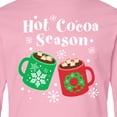 thumbnail image 4 of Inktastic Hot Cocoa Season Long Sleeve Youth T-Shirt, 4 of 5