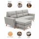 thumbnail image 5 of Sala Esquinera Modular Easy Living Terry Gris Claro, 5 of 7