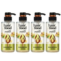 Hair Food Smooth Shampoo, Avocado Argan Oil, Sulfate Free, for Color Treated Hair, 10.1 fl oz - 4 Pack