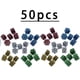 thumbnail image 3 of Juego de dados poliédricos para juego de mesa, juego de dados con patrón tallado de 4 lados, 50/25/10/5/2 piezas, 16mm, D6, 3 of 4