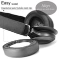 thumbnail image 2 of Ear Cushion Memory Foam Ear Pads Replacement Compatible with E65 E65BTNC / Duet NC / Live 650BTNC L, 2 of 5