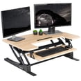 thumbnail image 1 of Convertidor de escritorio VIVO Serie V DESK-V000VO 91x56 cm Madera clara, 1 of 9